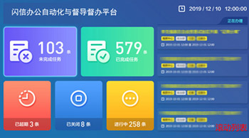 閃信辦公自動化(huà)與督導督辦平台